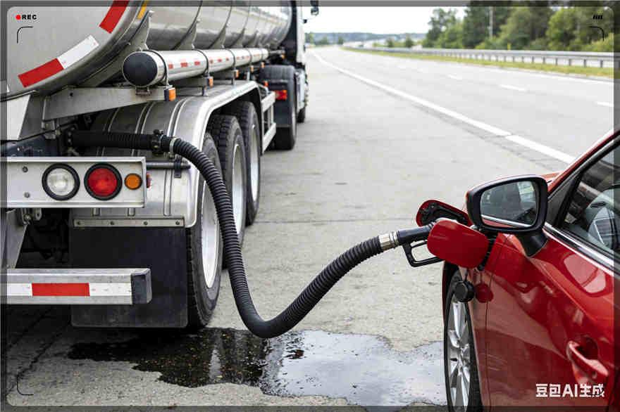 屏边汽车救援送水案例